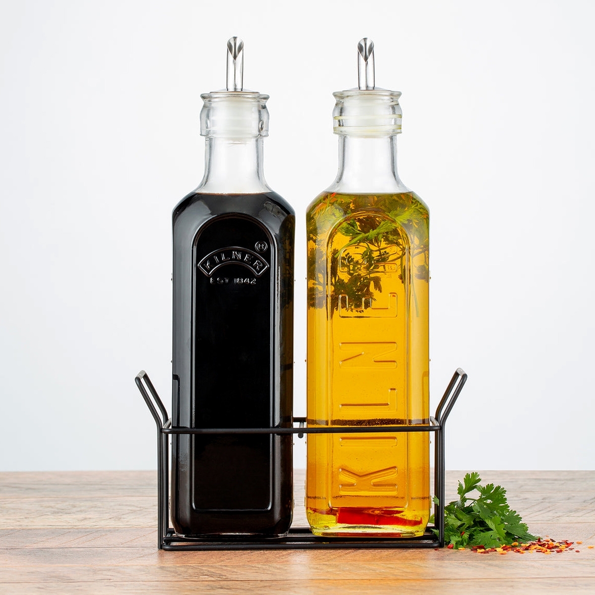 Kilner - vinegar and oil bottle set – 600 ml