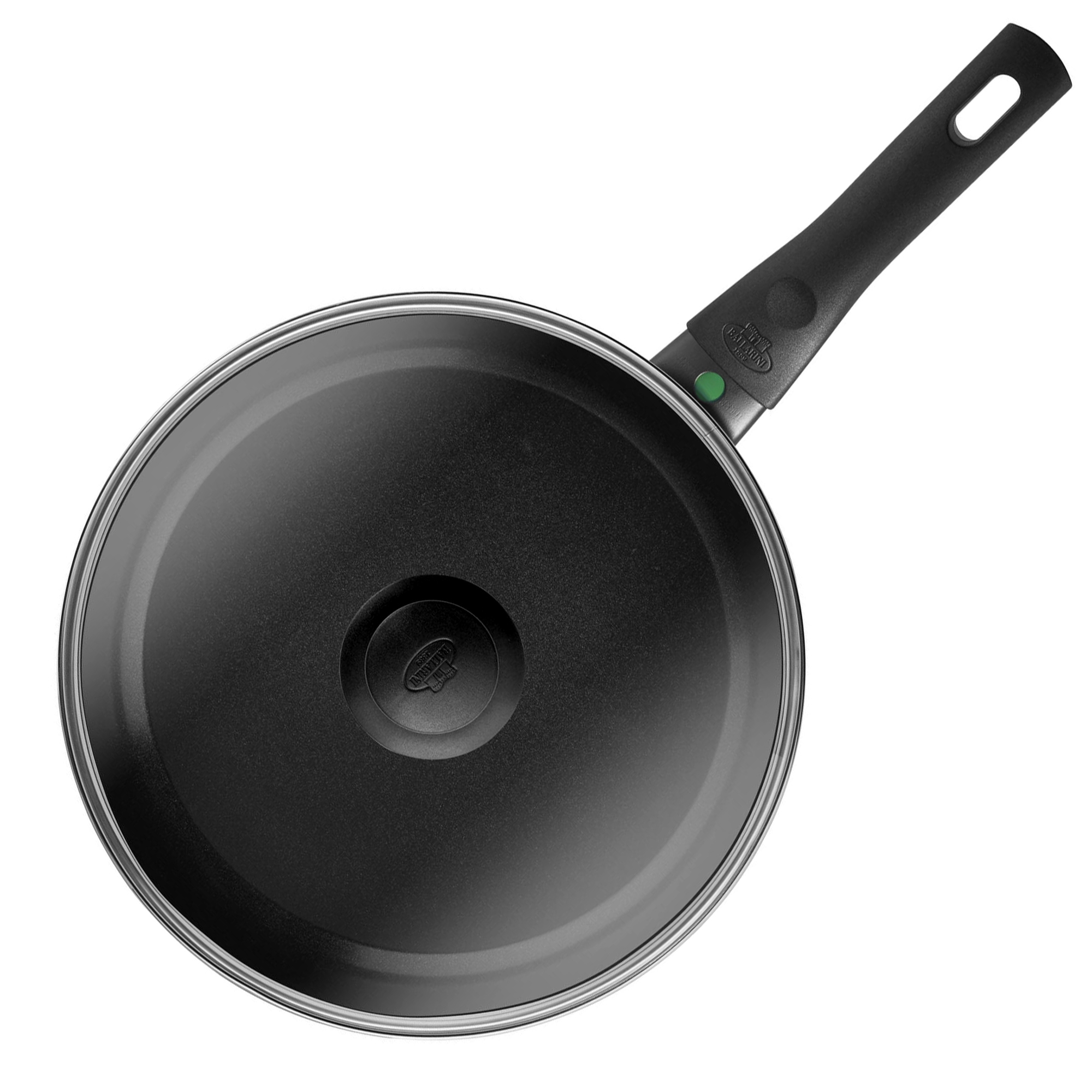 BALLARINI - Frying pan with lid | Ledro | ceramic non-stick coating | 28 cm