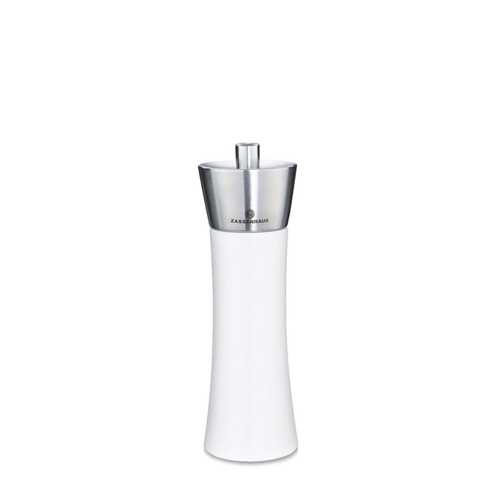 Zassenhaus - Pepper mill - AUGSBURG - 18 cm - white