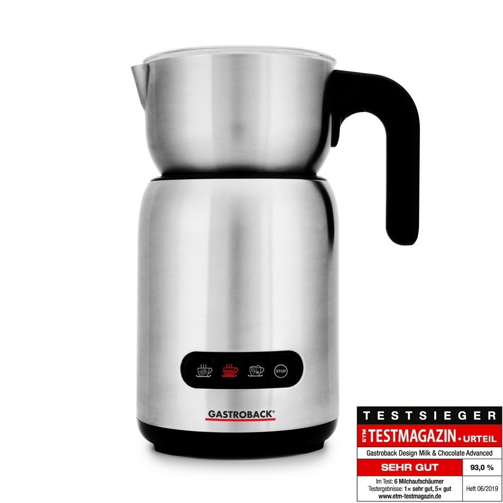 Gastroback - Design Milk & Chocolate Advanced | Milchaufschäumer Gastroback - Design Milk & Chocolate Advanced | Milchaufschäumer