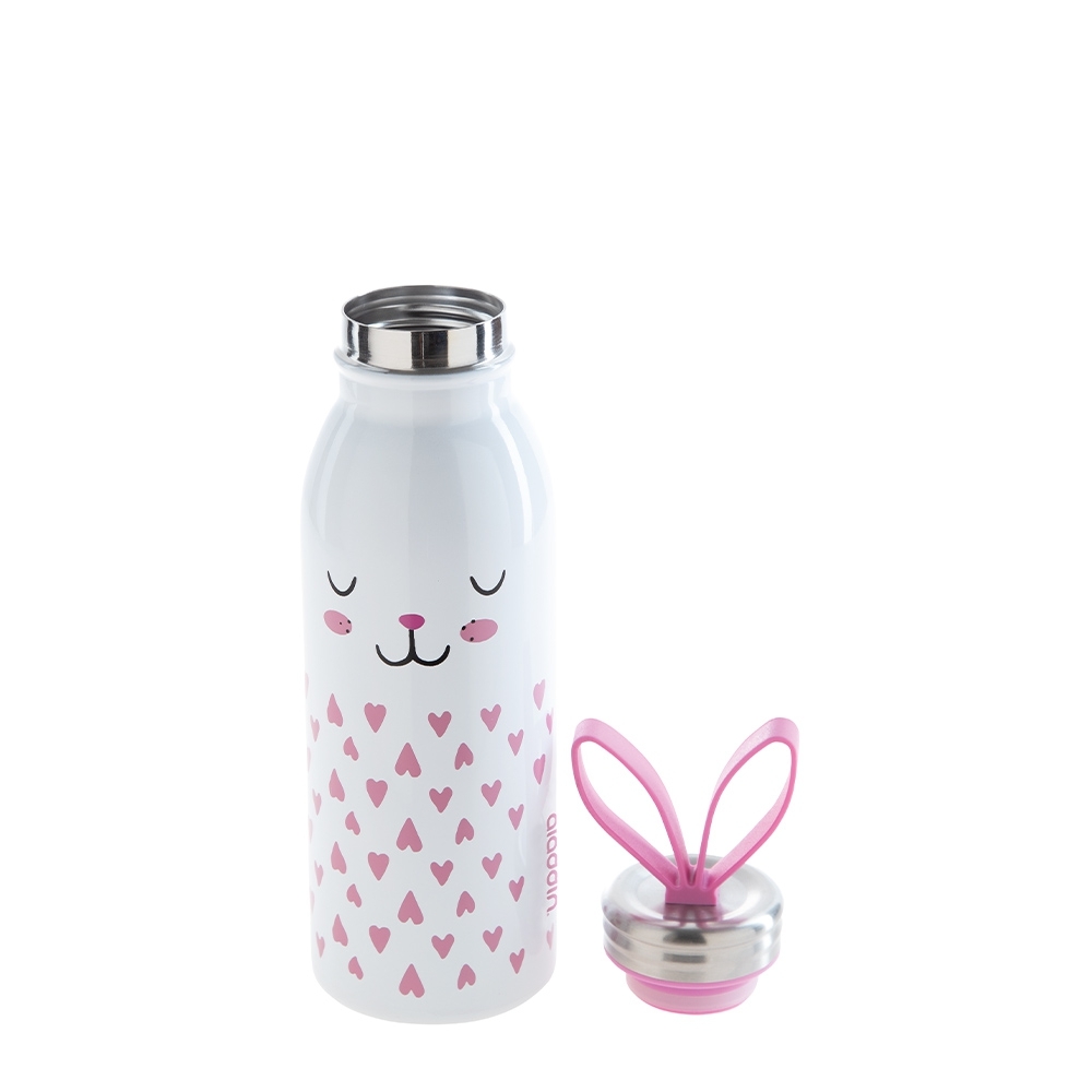 aladdin - Stainless Steel Bottle ZOO - Rabbit - 430 ml