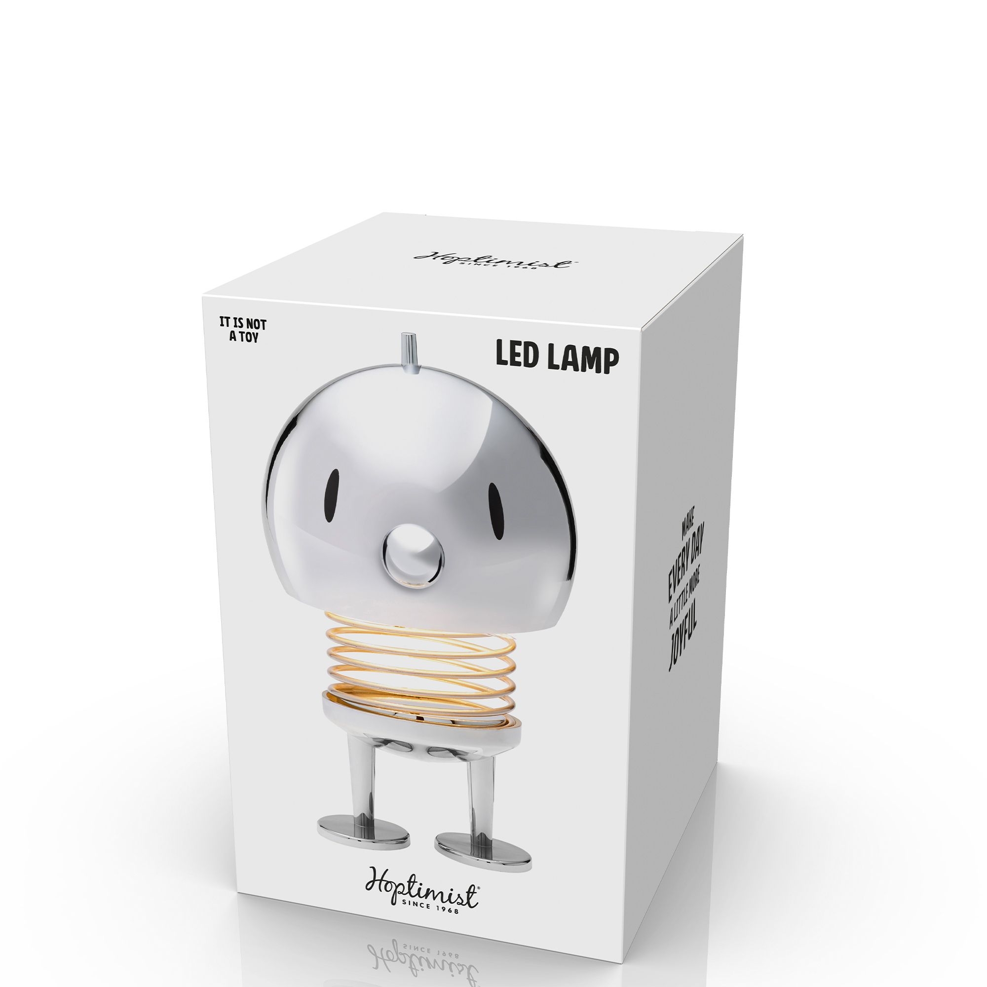 Hoptimist - LED Lamp Chrome - L