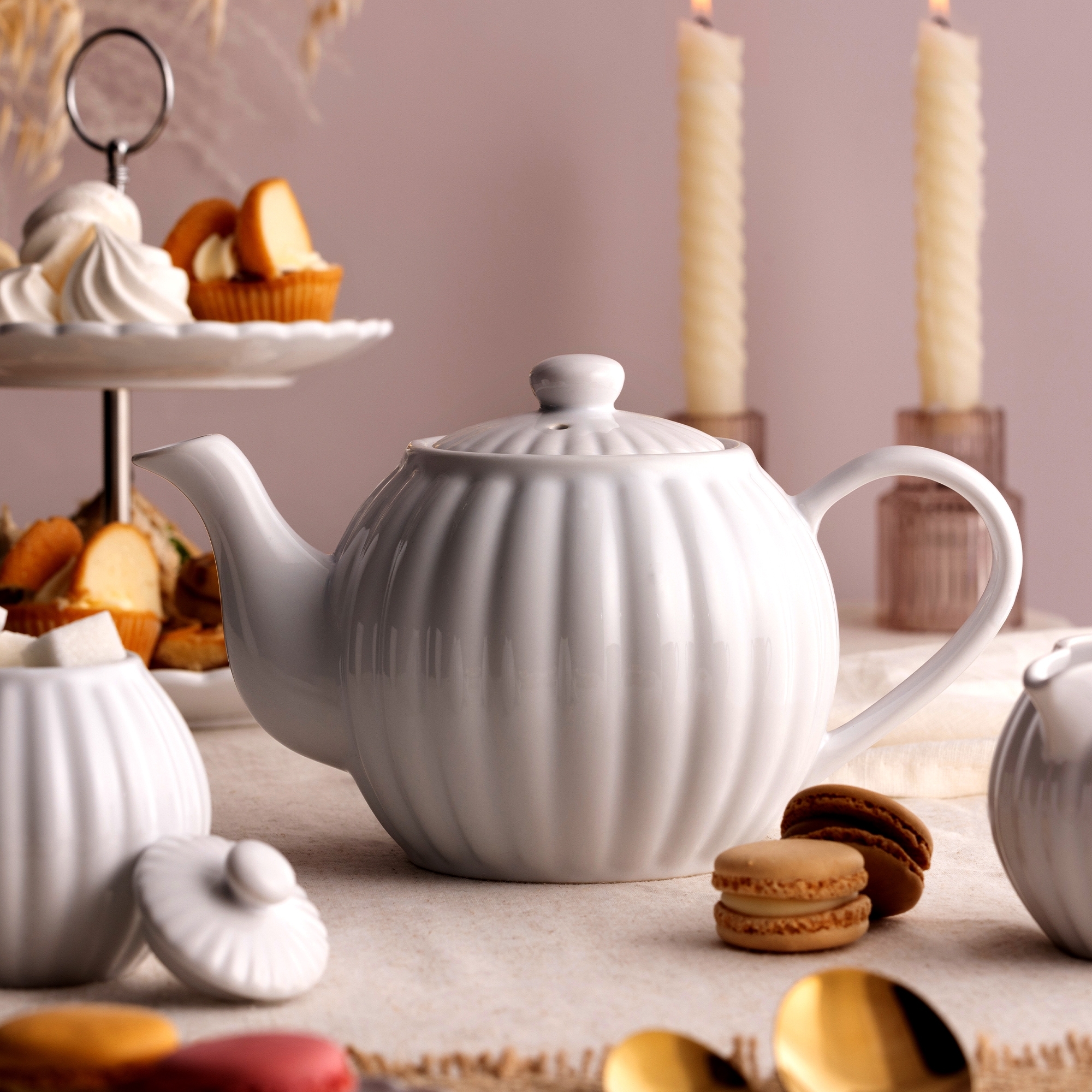 Price & Kensington - Teapot Luxe - White
