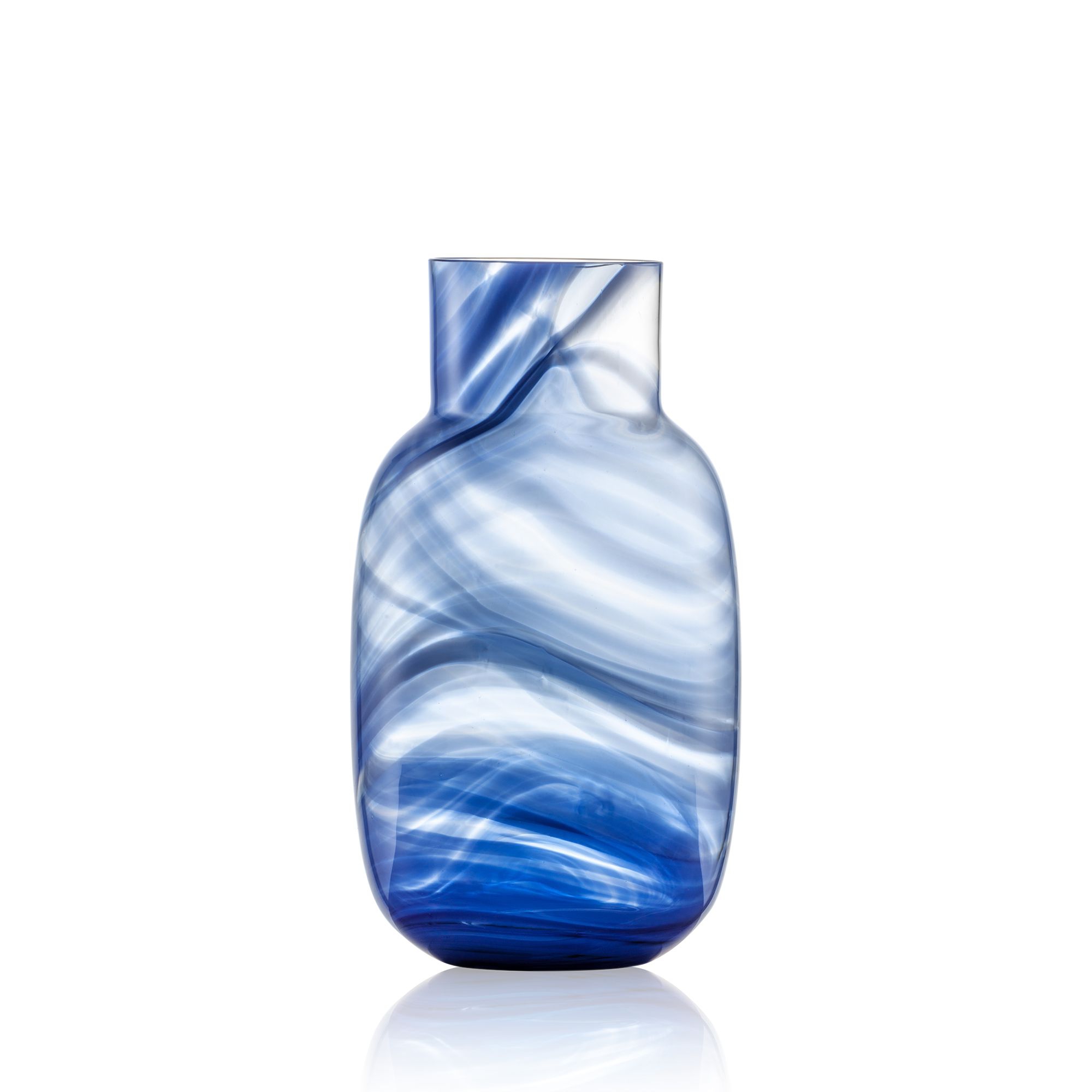 Zwiesel Glas - Vase Waters klein, blau