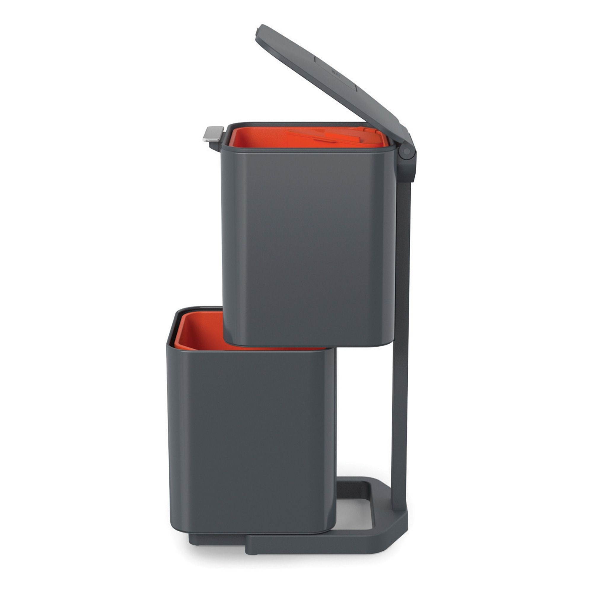 Joseph Joseph - Totem Compact 40 L waste separation and recycling bin - Graphit Joseph Joseph - Totem Compact 40 L waste separation and recycling bin - Graphit