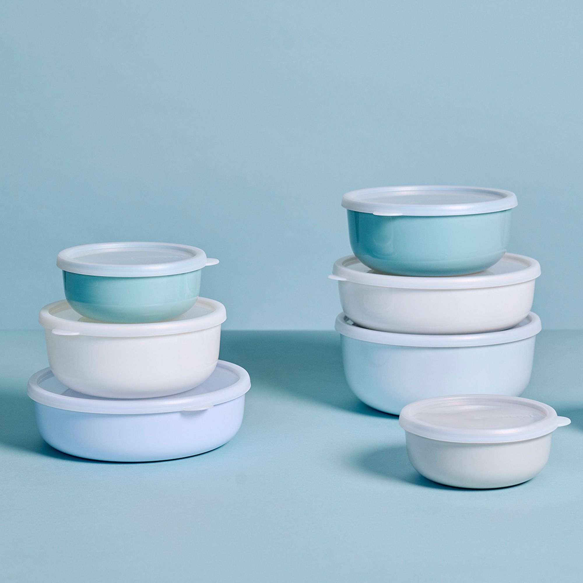 Mepal - Lumina storage jar set 3 pieces (250+750+1500ml) - different colours