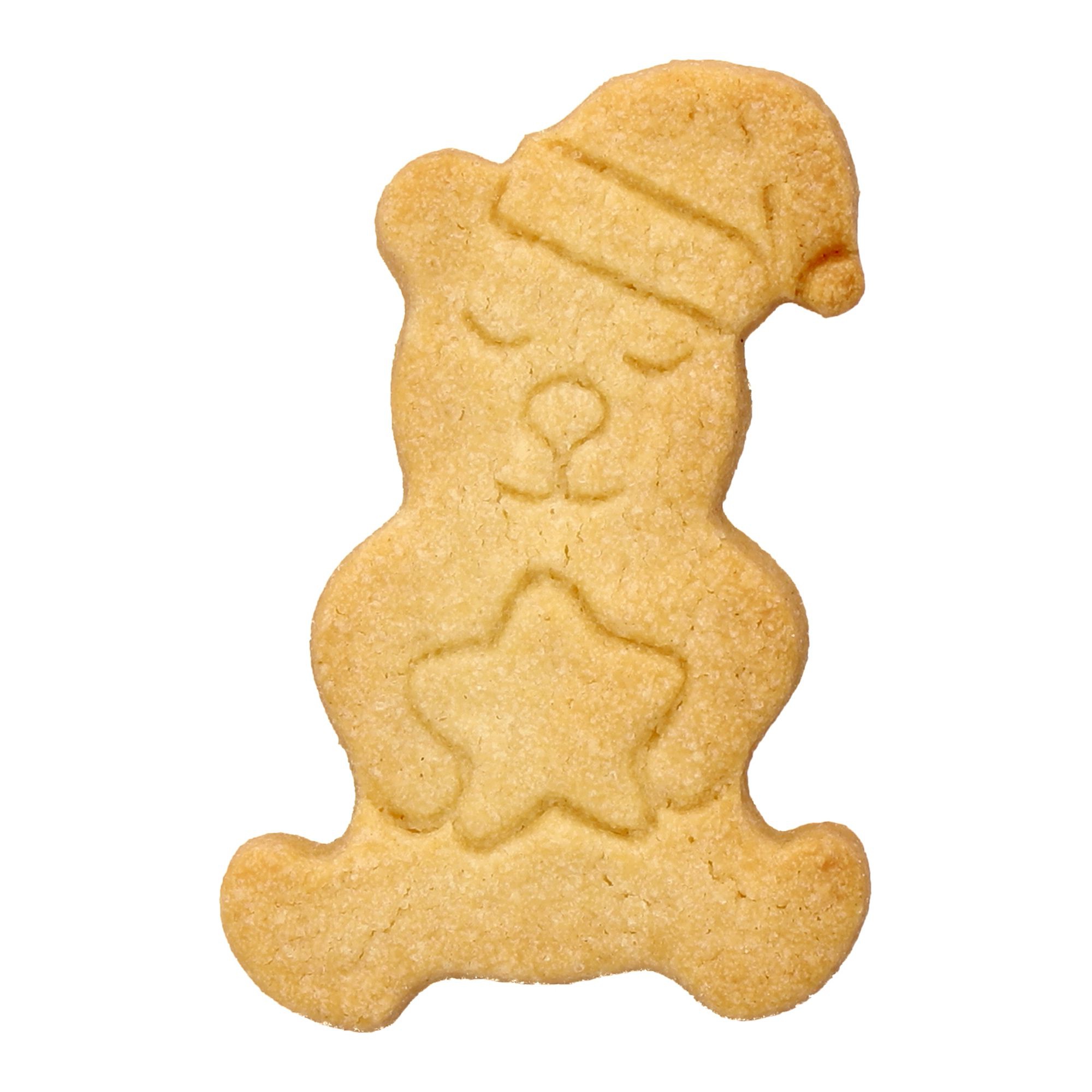 Birkmann - Cookie cutter - Christmas teddy bear with star - 7 cm