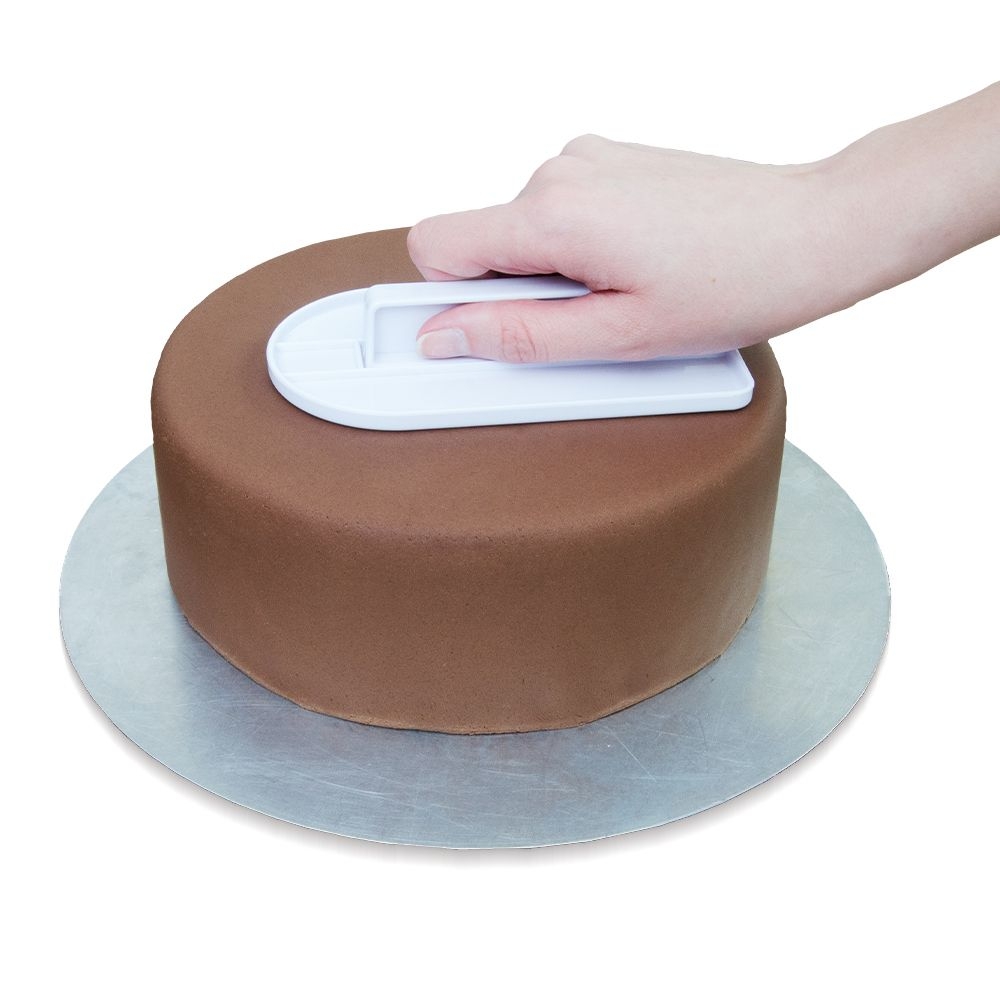 Städter - Modellierwerkzeug Fondant-Glätter - Weiß - 8,5 x 15 cm Städter - Modellierwerkzeug Fondant-Glätter - Weiß - 8,5 x 15 cm