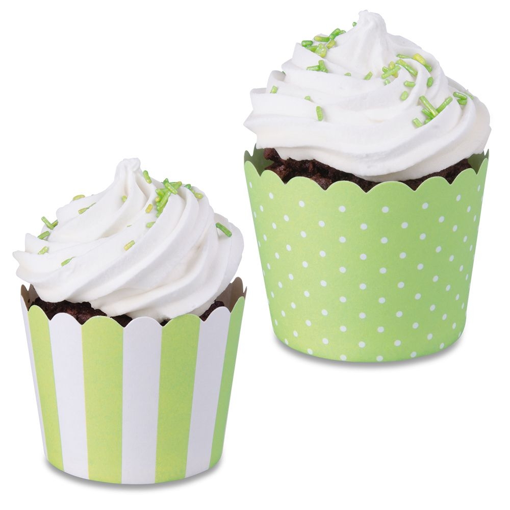 Städter - Cupcake Backform - ø 50 x 47 mm - Mini - Bunt - 12 Stück
