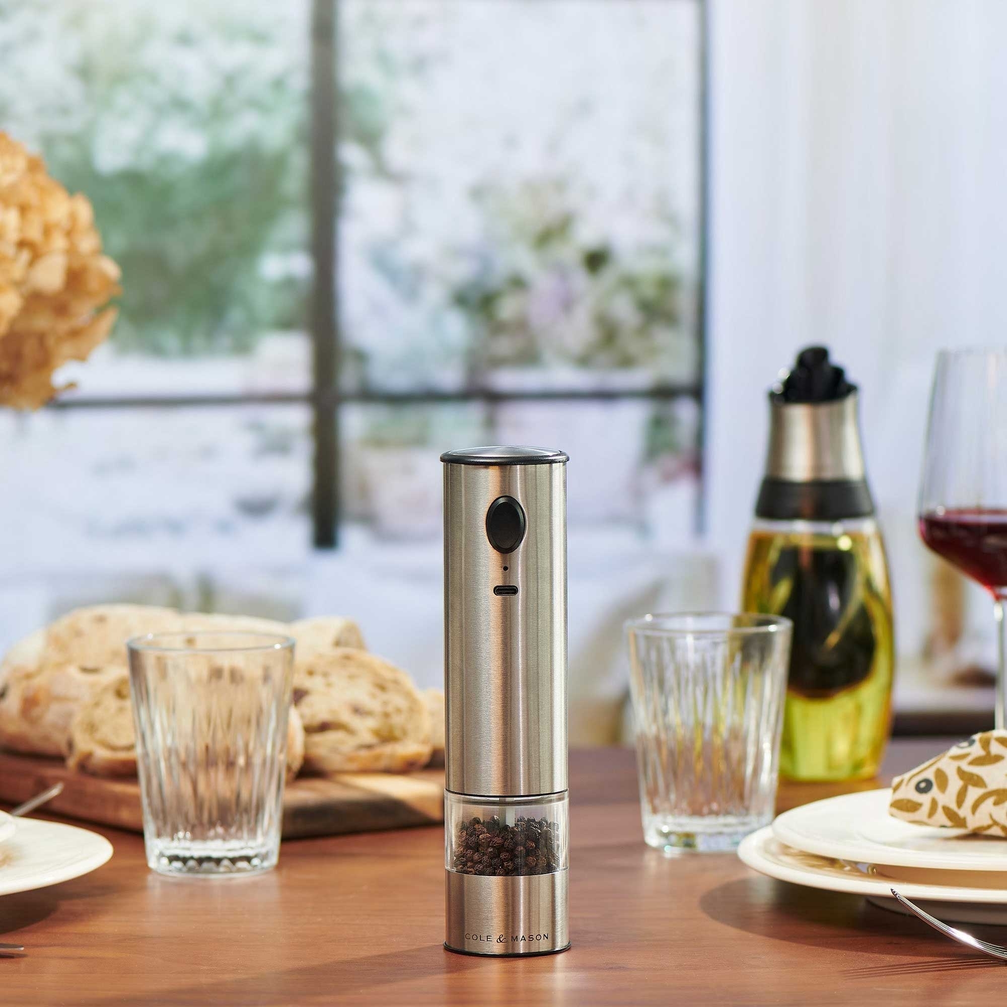 COLE & MASON - Battersea Electric Pepper and Salt Mill Set