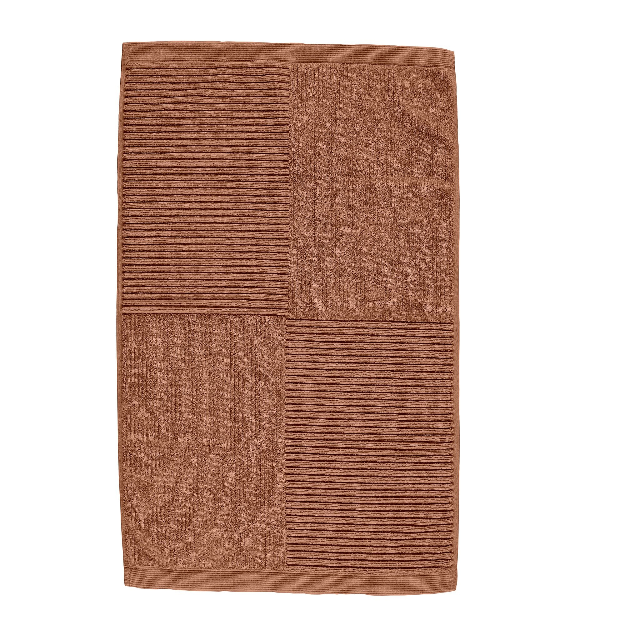 Zone - Classic Badematte - 50 x 80 cm - Terracotta