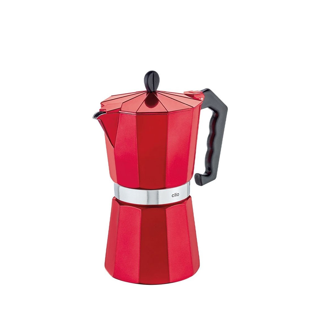 cilio - Espresso Maker "Classico" - Candy Red