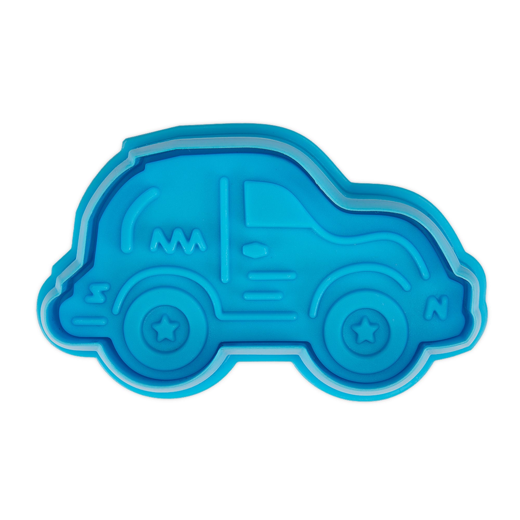 Städter - Ausstecher Auto 7 cm - hellblau