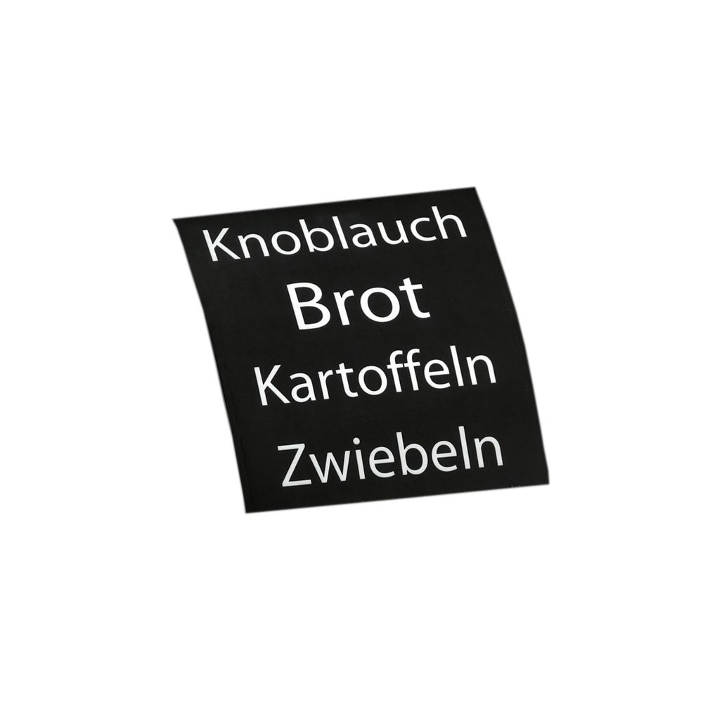 Continenta - Vorratsdose Keramik schwarz mit Deckel