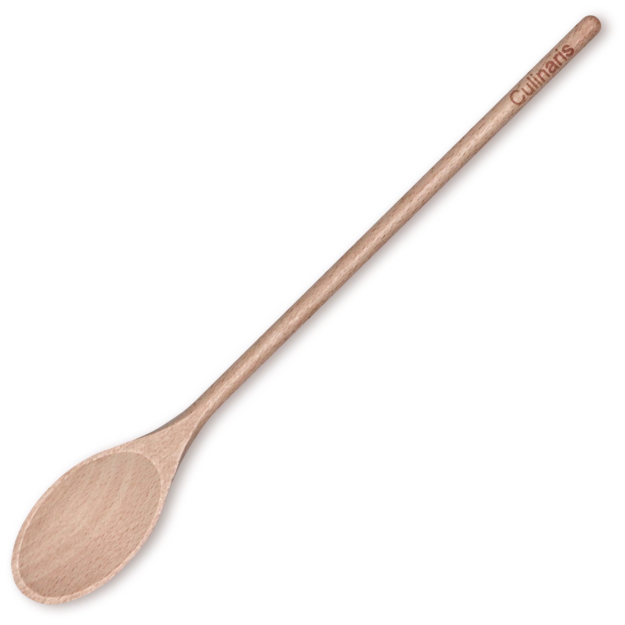 Culinaris - oval beech wood cooking spoon 35 cm