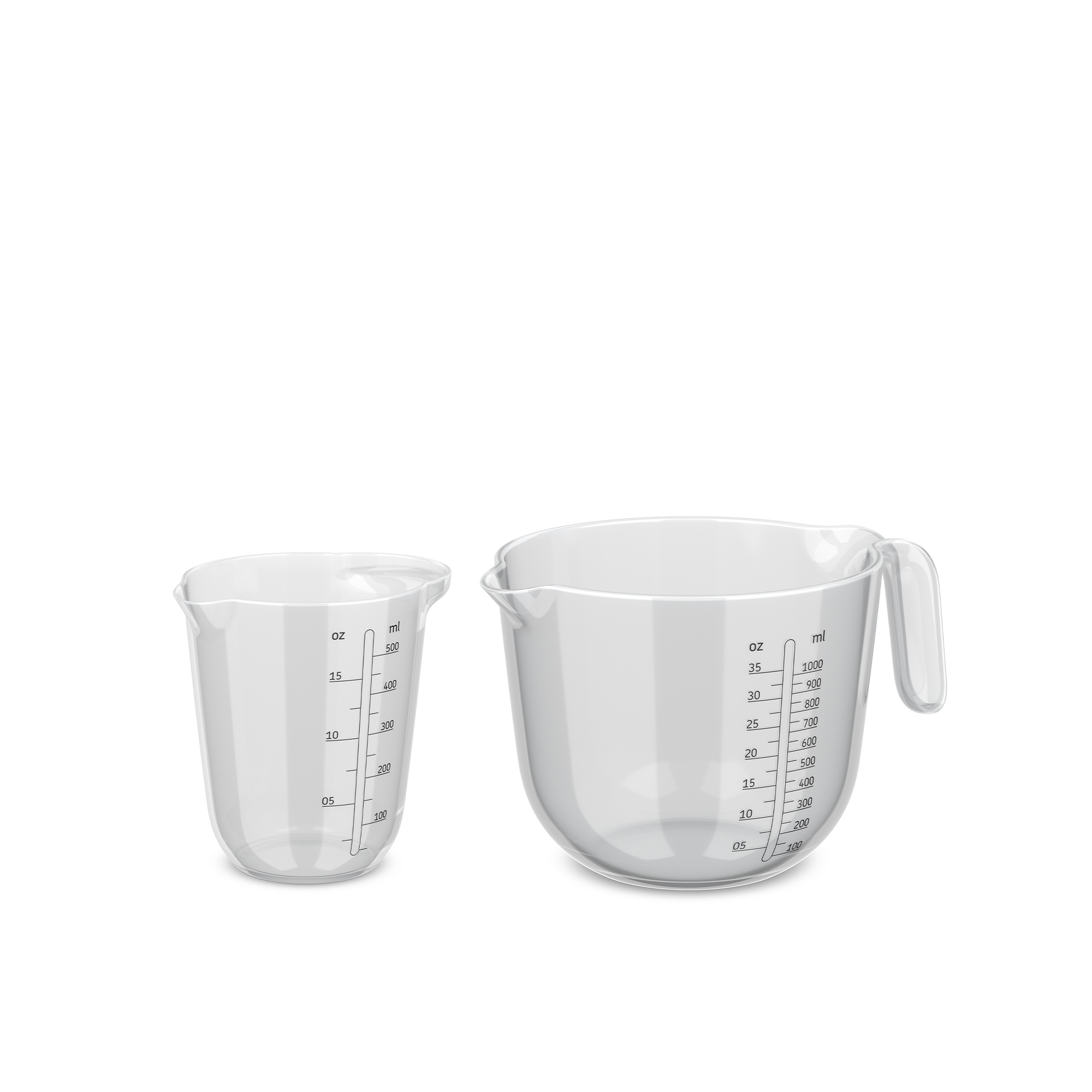 Mepal Chef It Messbecher Promo-Set 2-teilig 500ml 1000ml