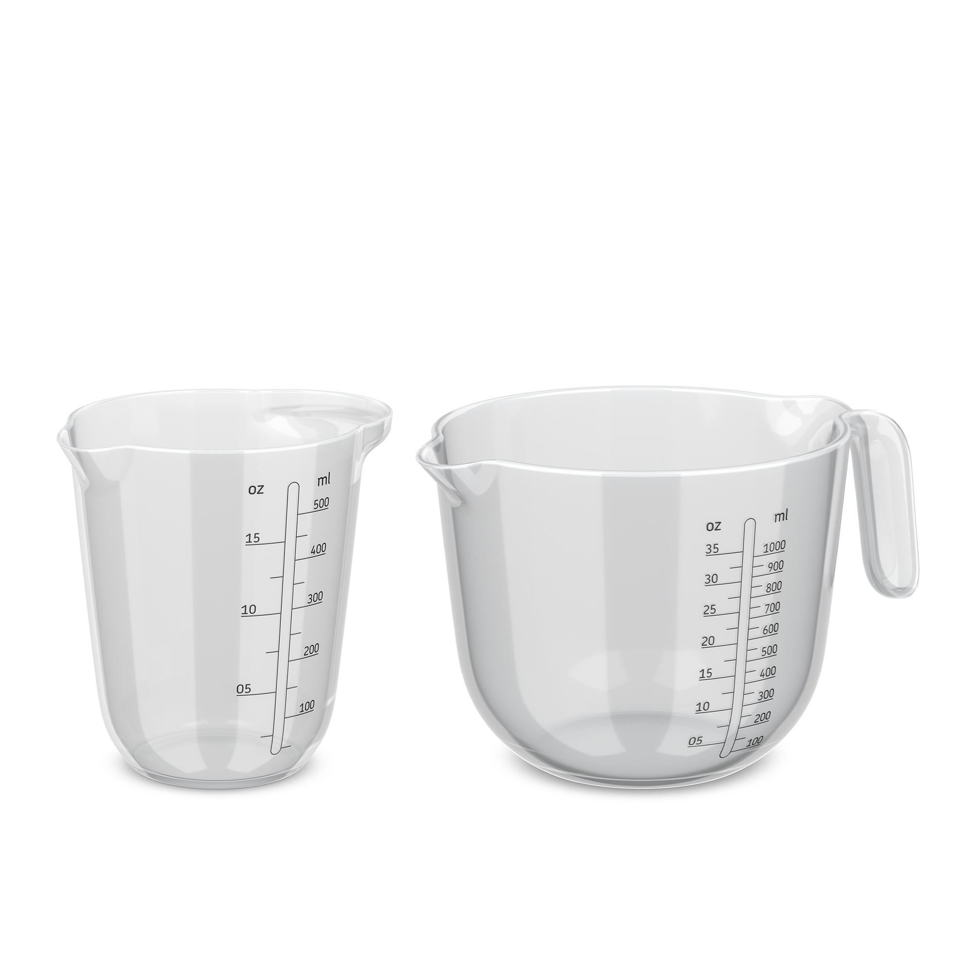 Mepal Chef It Messbecher Promo-Set 2-teilig 500ml 1000ml