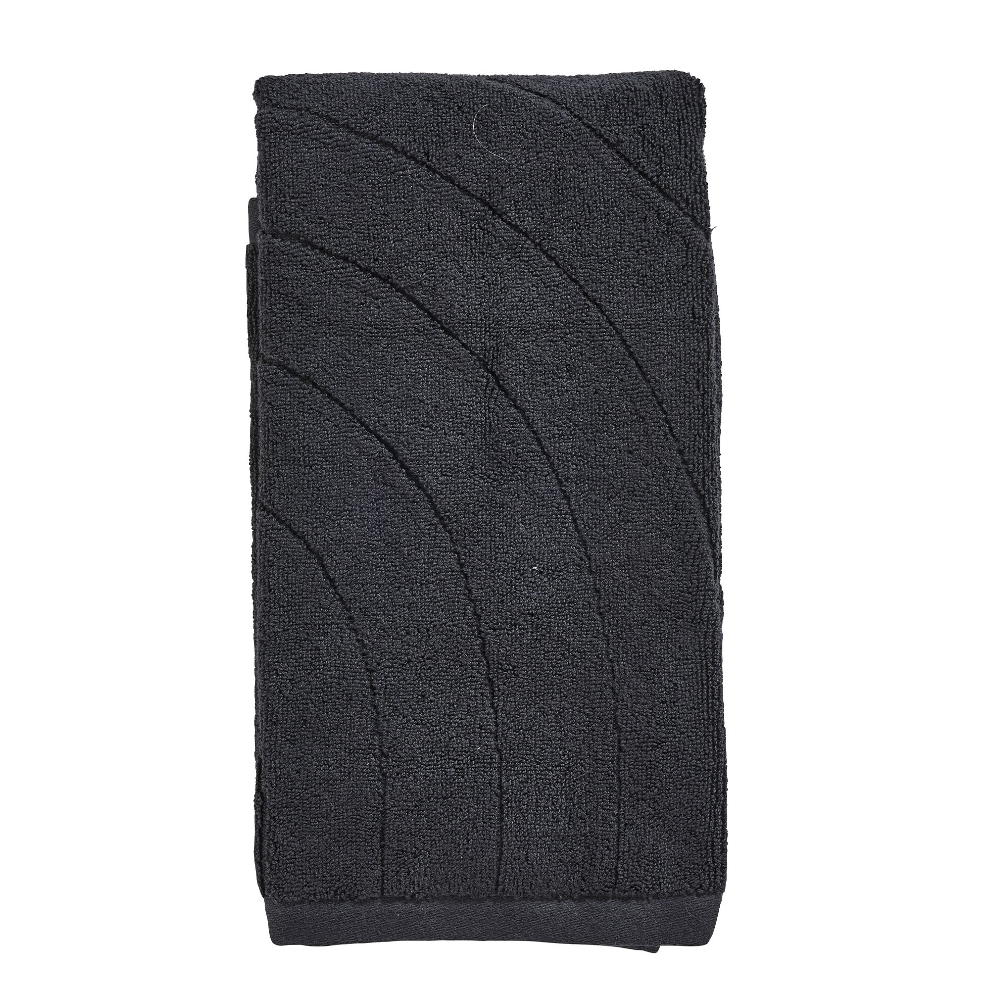 Zone - Time Handtuch - 100 x 50 cm - Black