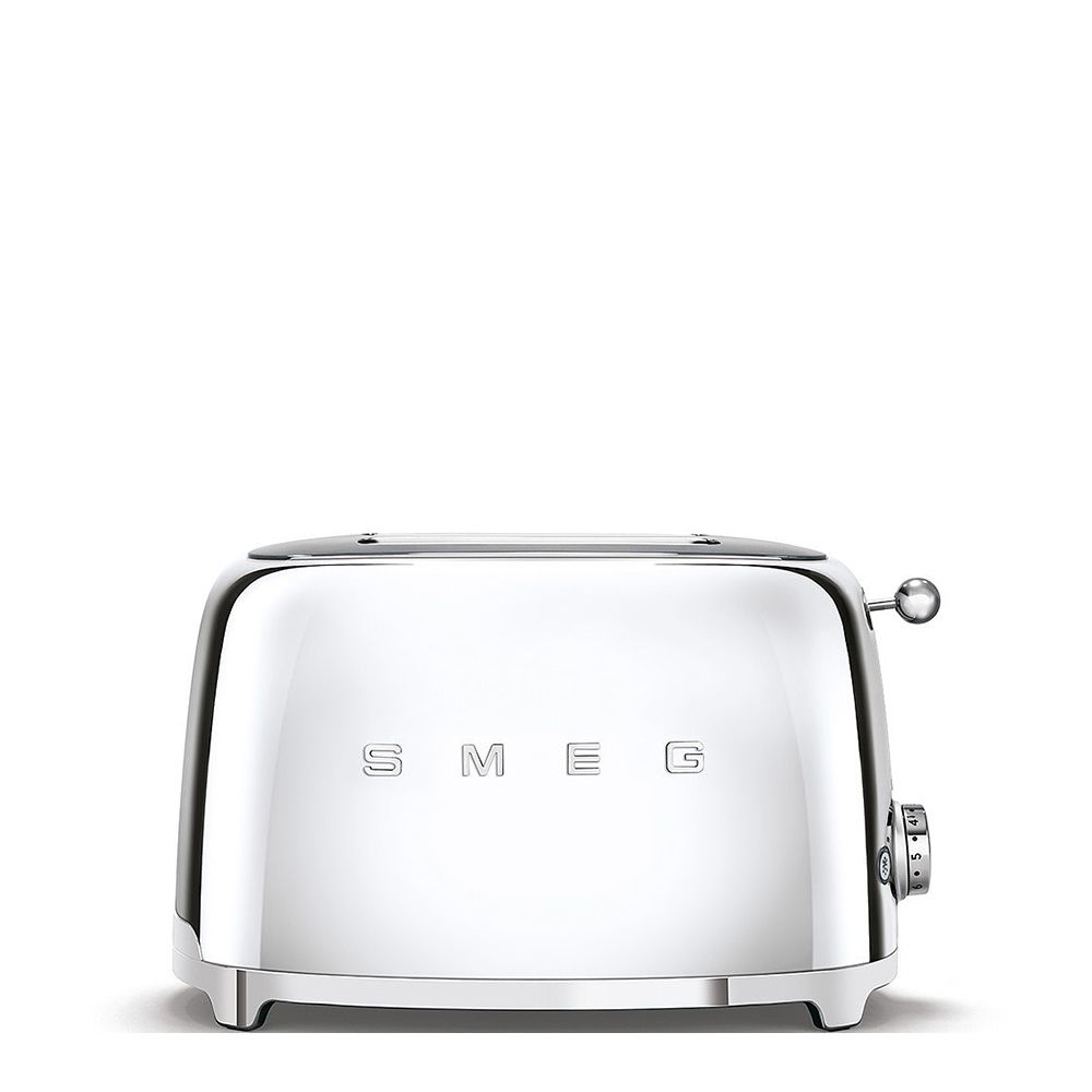 Smeg - 2-Scheiben-Toaster Kompakt TSF01 - Designlinie Stil Der 50° Jahre - Chrom