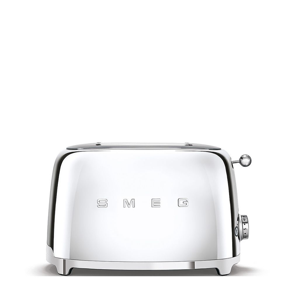 Smeg - 2-slices toaster compact TSF01 - design line style The 50 ° years - chrome Smeg - 2-slices toaster compact TSF01 - design line style The 50 ° years - chrome