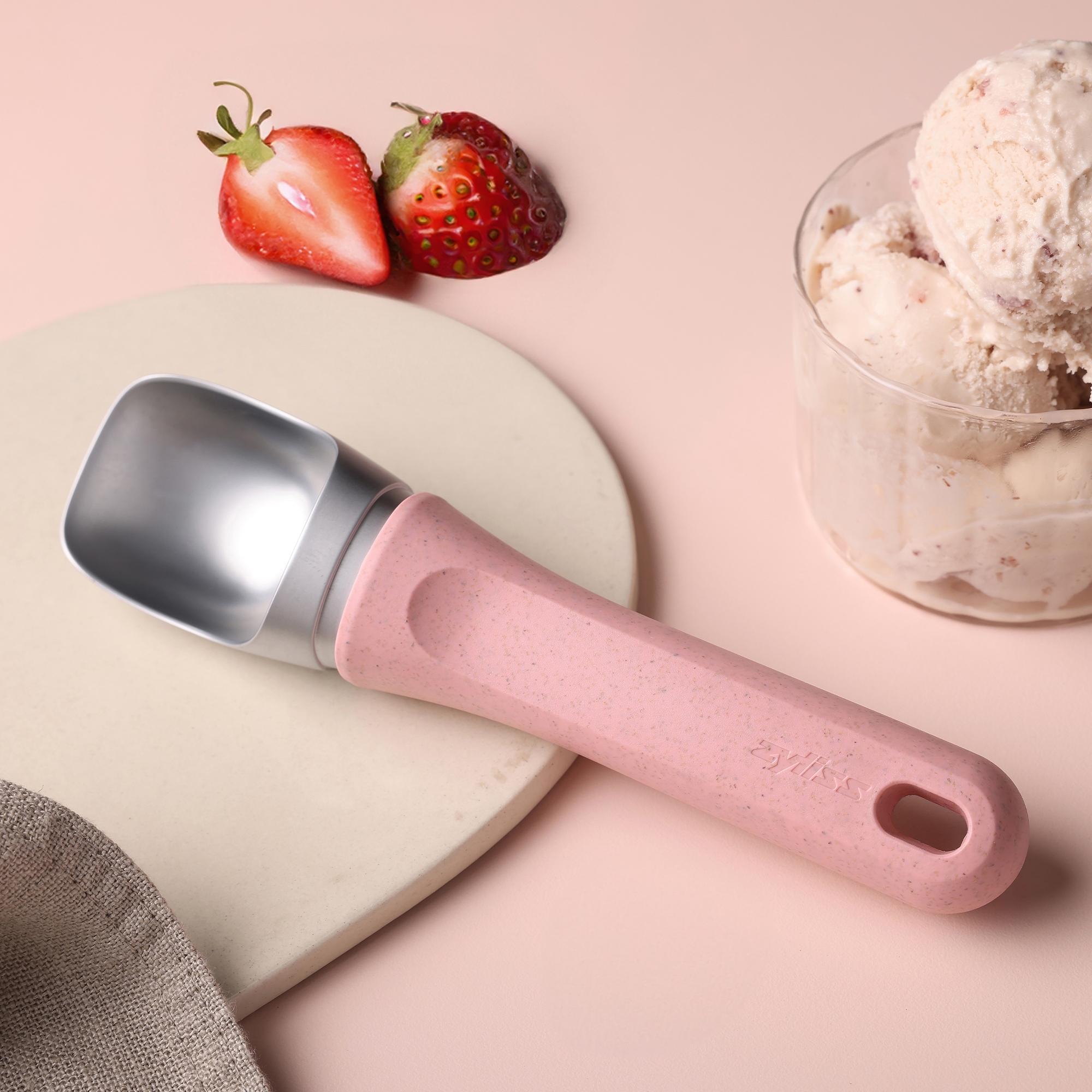 Zyliss - Ice Cream Scoop | Pink