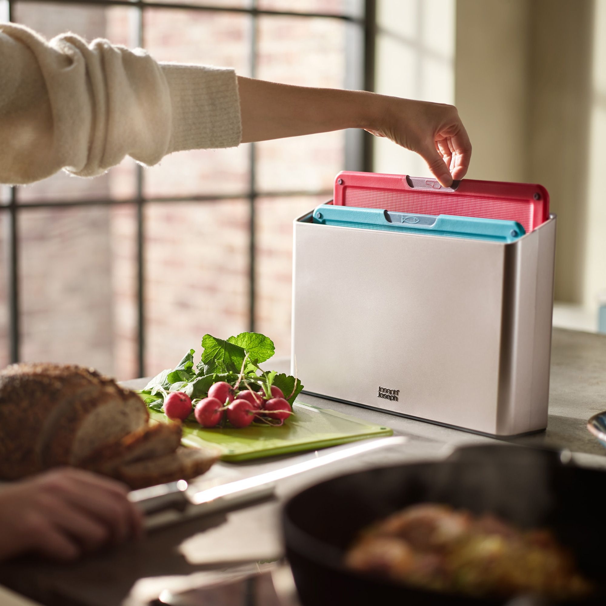 Joseph Joseph - Folio™ Icon 4-piece Chopping Board Set Regular - big Joseph Joseph - Folio™ Icon 4-piece Chopping Board Set Regular - big