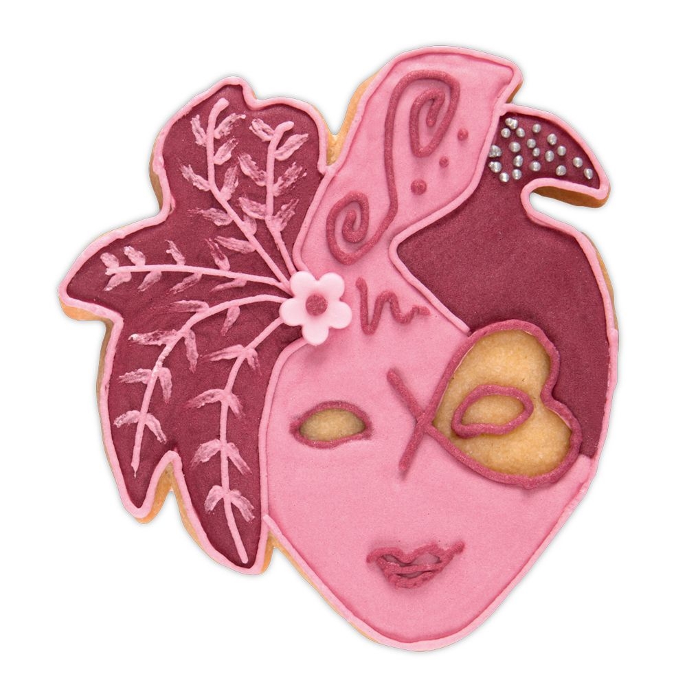 Städter - Prägeausstecher Venezianische Maske - 10 cm