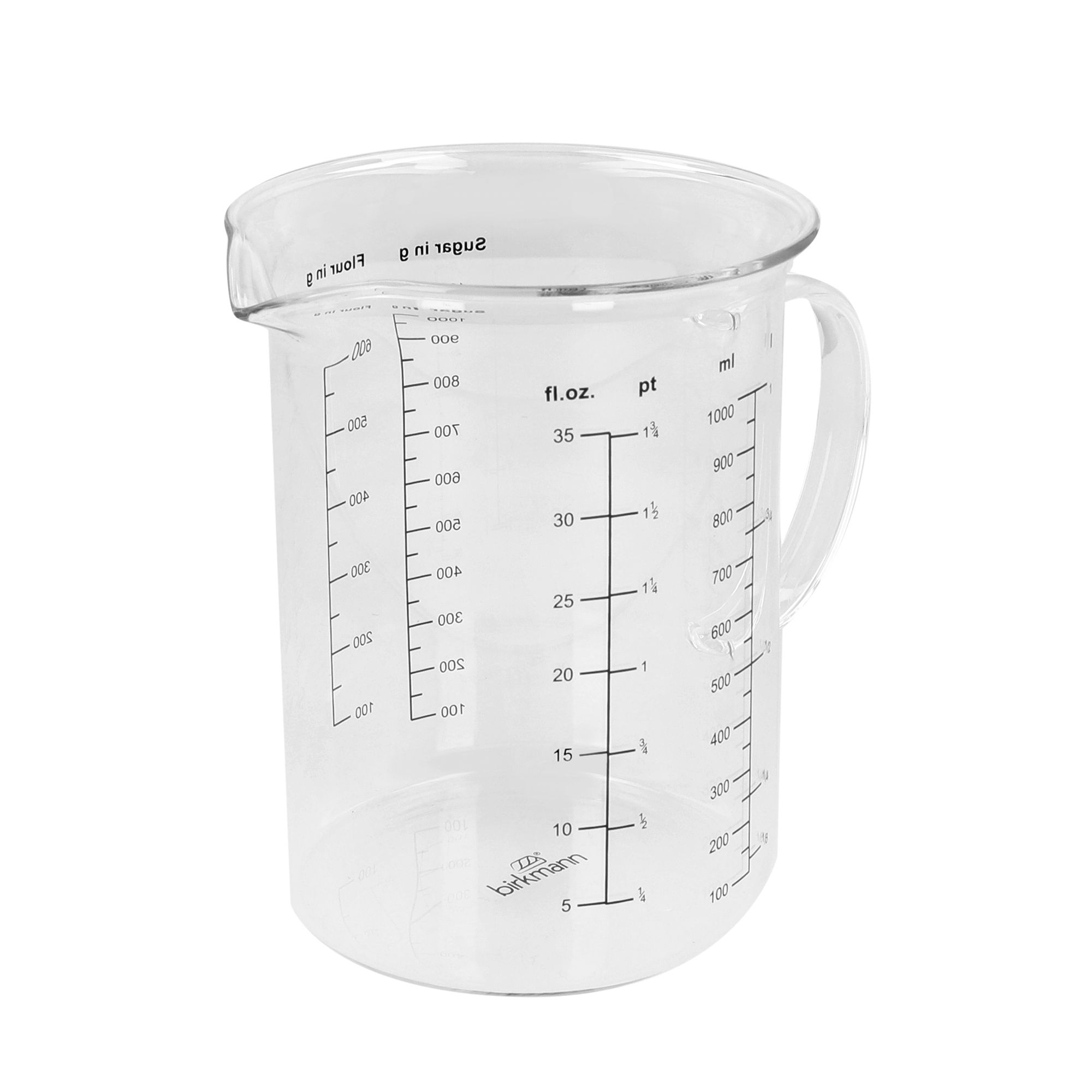 Birkmann - Messbecher mit Griff - Easy Baking - 1000 ml