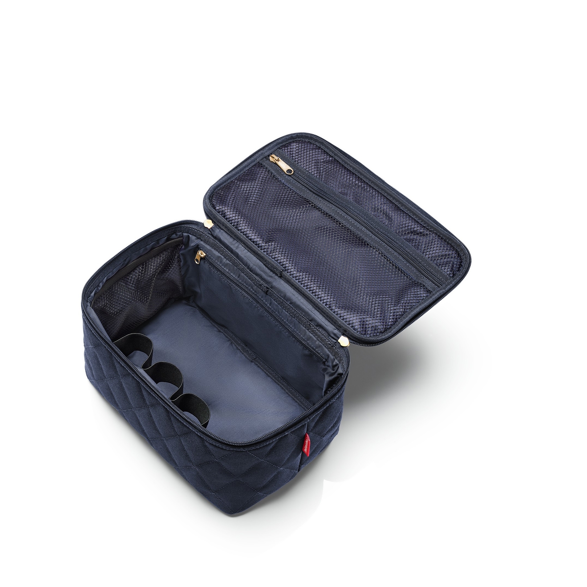 reisenthel - cosmetic case - rhombus midnight gold reisenthel - cosmetic case - rhombus midnight gold