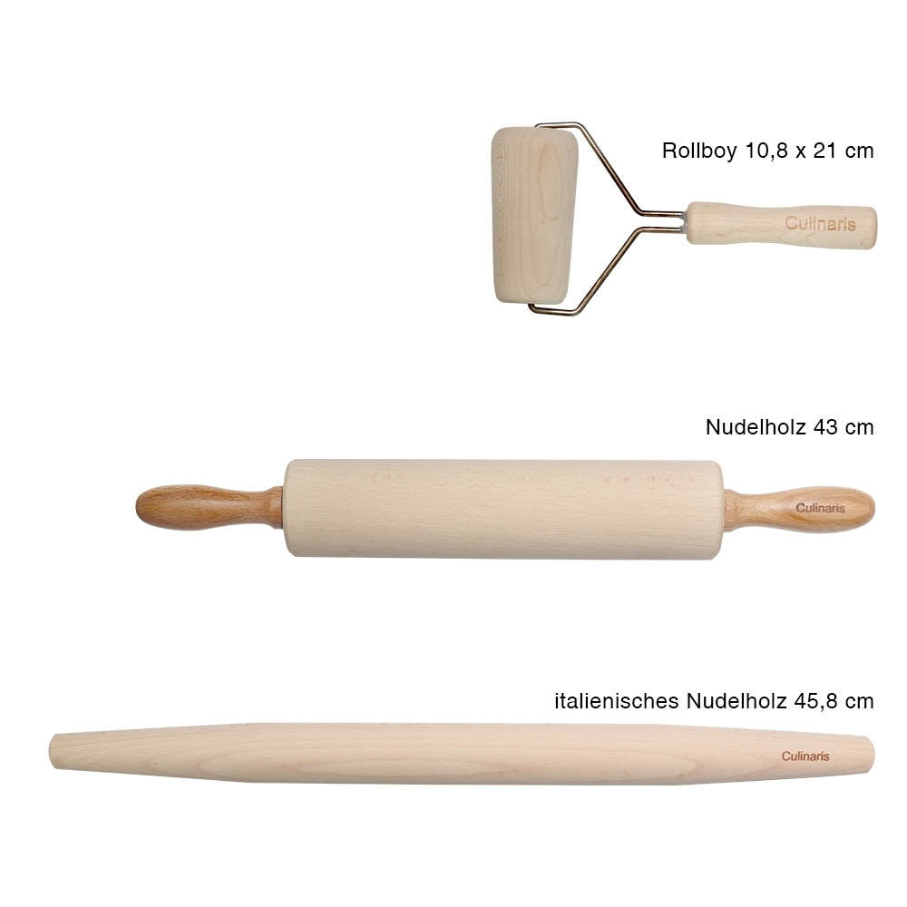 Culinaris - 10-piece baking set in beech wood