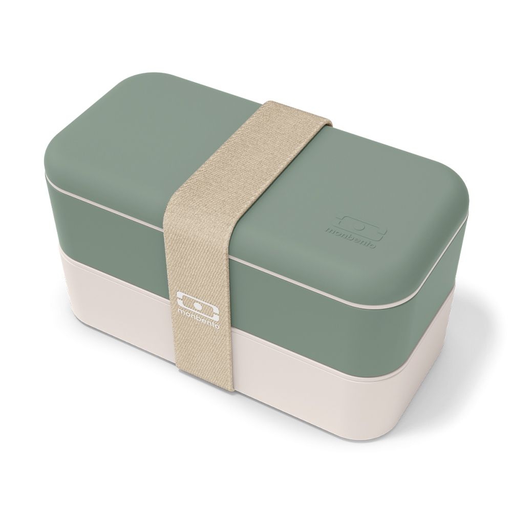 monbento - Original Bento Box natural green monbento - Original Bento Box natural green