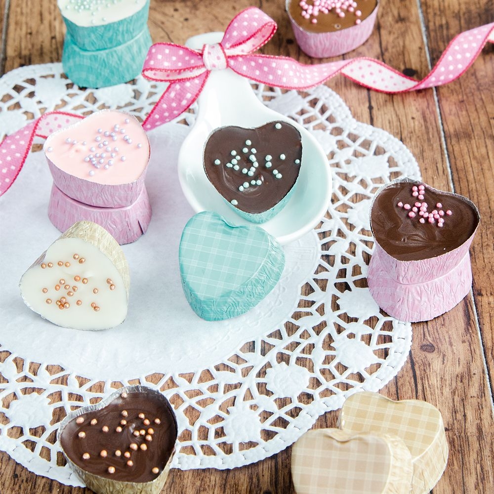 Städter - Chocolate capsules - Heart - 30 Stück