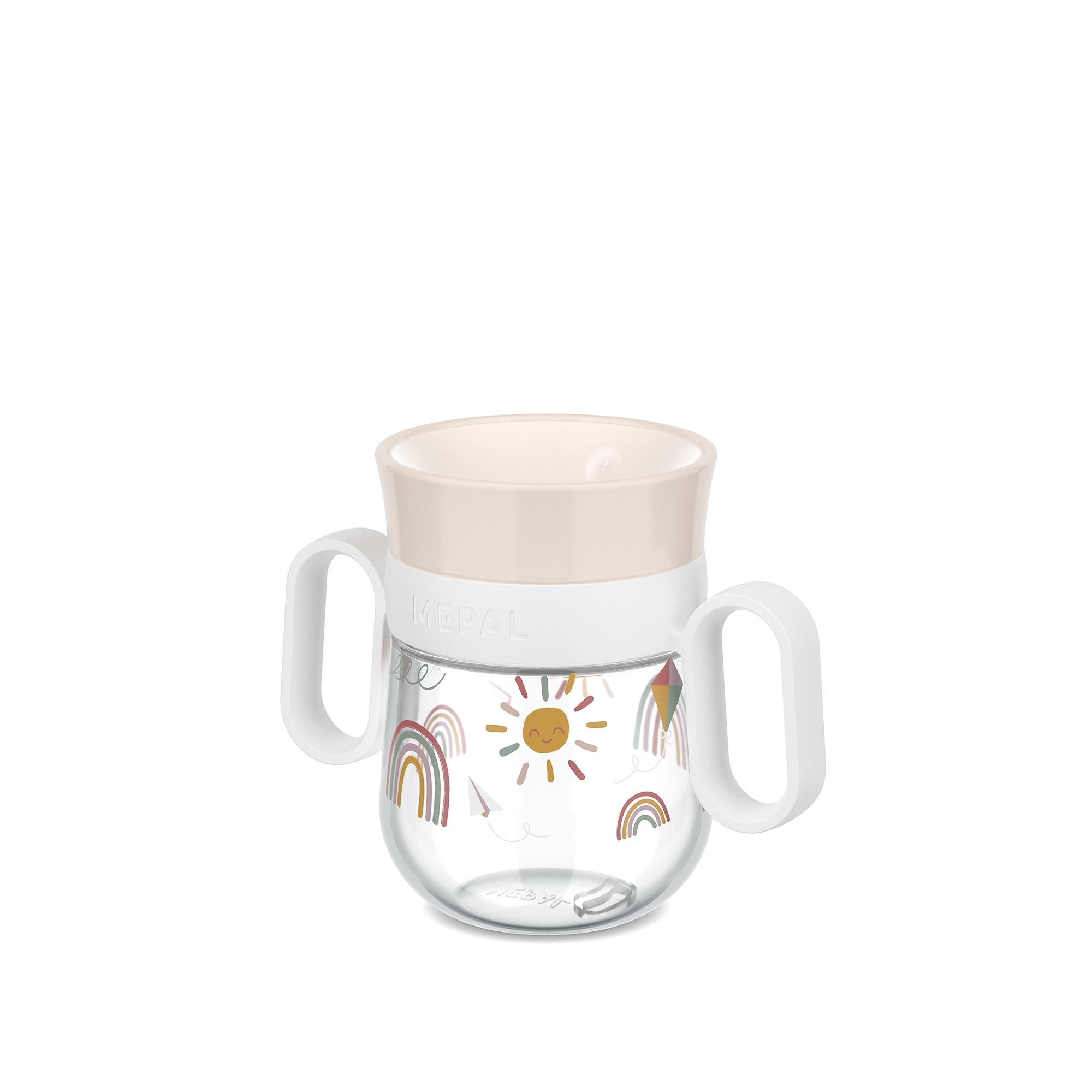 Mepal Mio 360° trainer cup 200 ml sunshine & rainbow