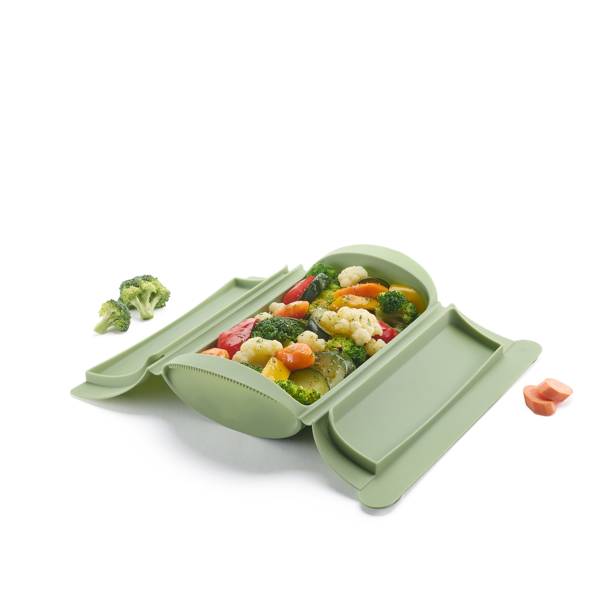 Lékué – Steamer with tray, 1–2 portions