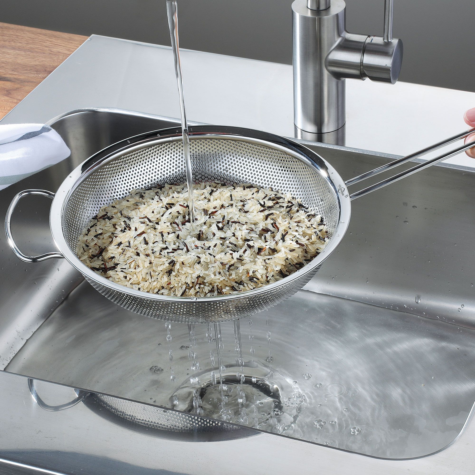 Küchenprofi - Kitchen strainer DELUXE flat, 24 cm