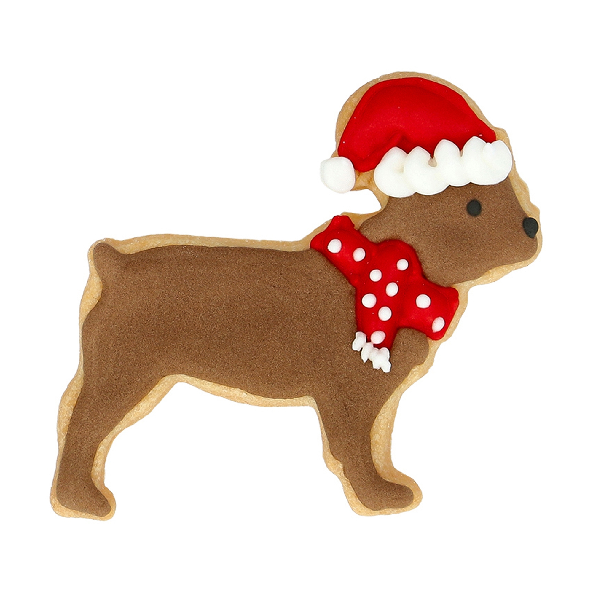 Birkmann - Cookie Cutter - Christmas Bulldog 6 Cm