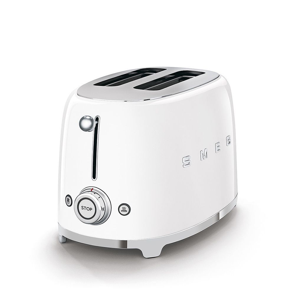 Smeg - 2-slices toaster compact TSF01 - design line style The 50 ° years Smeg - 2-slices toaster compact TSF01 - design line style The 50 ° years