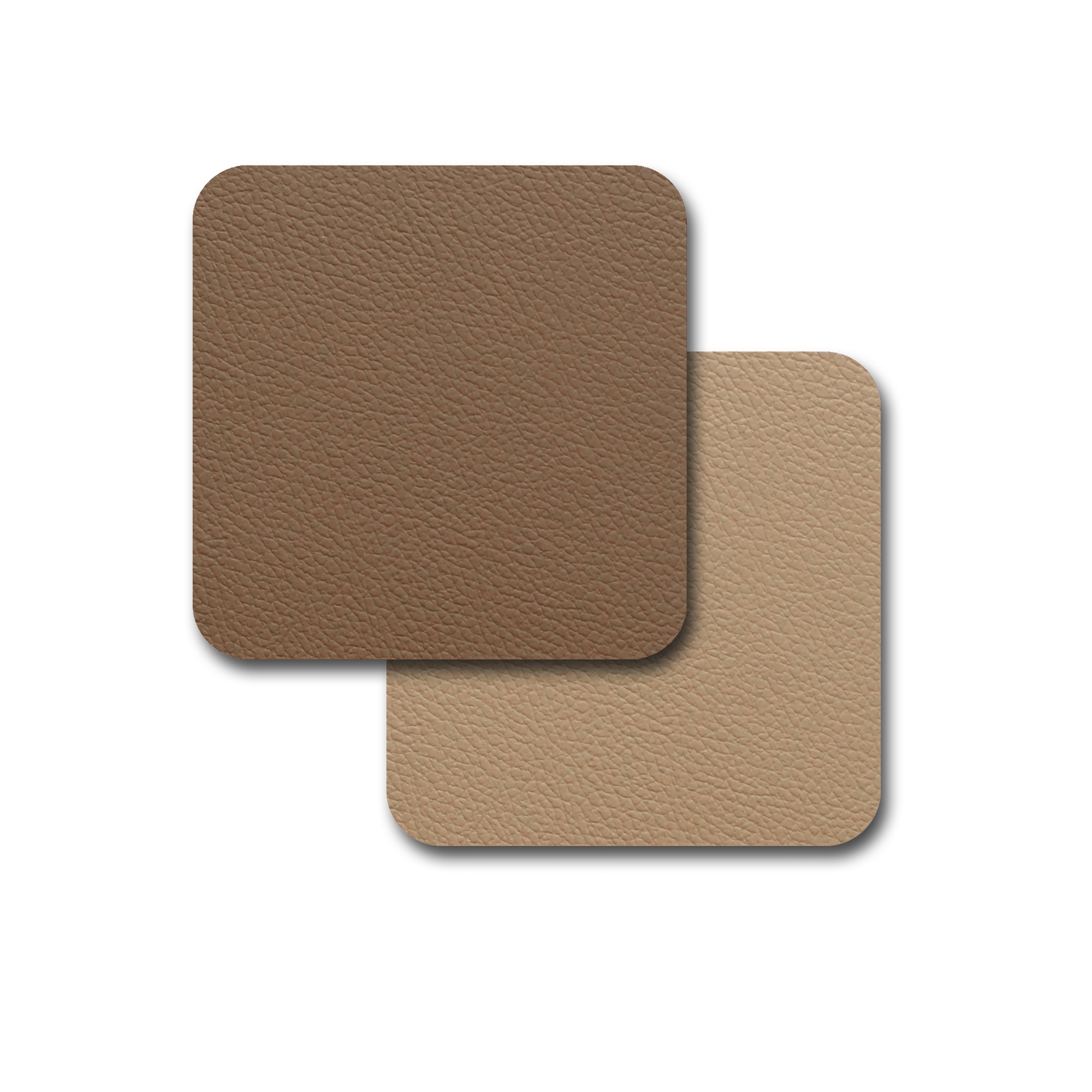 Freeform - FLEXIMATS - Tischset - 4er-Set - 10 x 10 cm - Taupe/ Sandstone