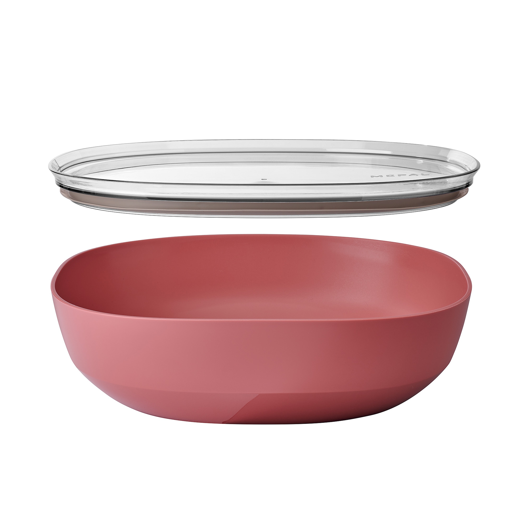 Mepal - Silueta serving bowl with lid - 4 L - Vivid mauve