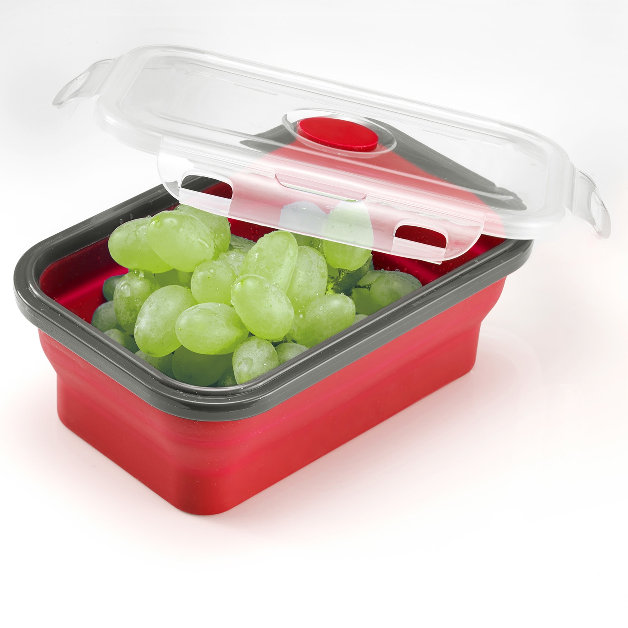 Westmark - Food storage box, foldable, angular, 850 ml