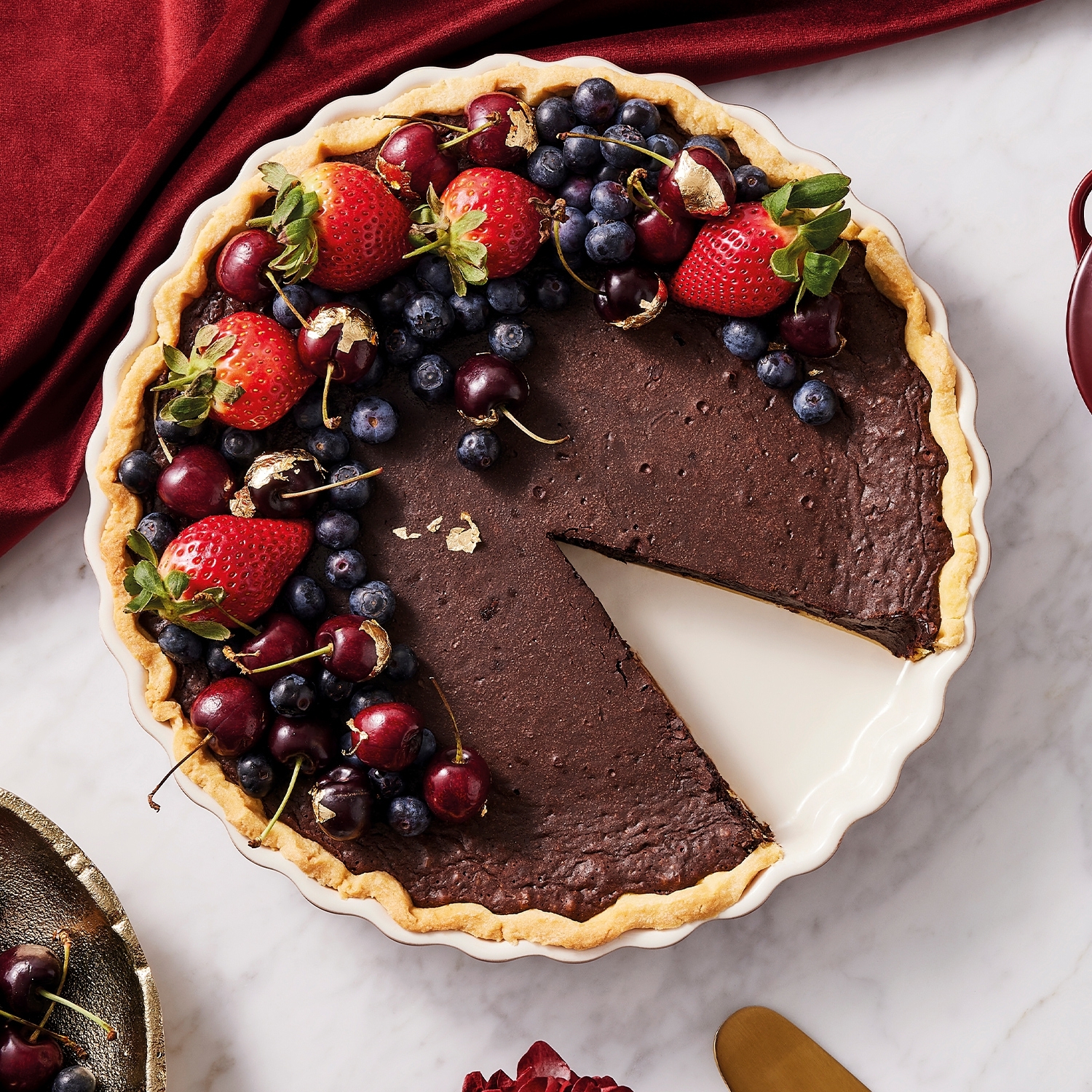 Le Creuset - Fluted Tart Dish 28 cm