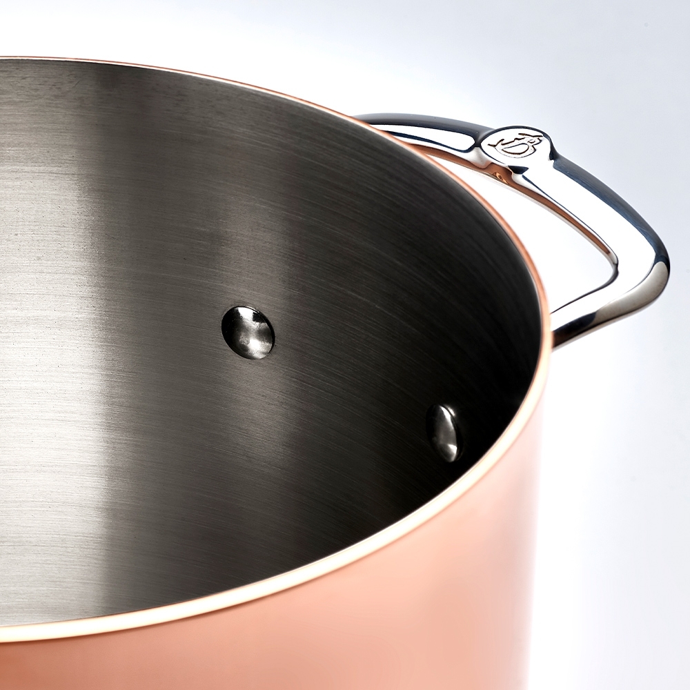 de Buyer - Copper High Stewpan 24 cm - Prima Matera de Buyer - Copper High Stewpan 24 cm - Prima Matera