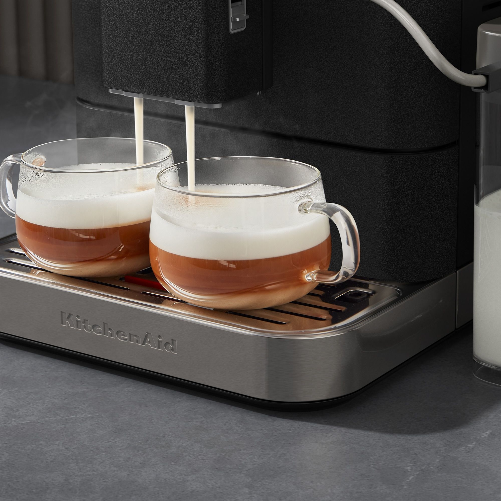 KitchenAid - Automatic coffee machine KF8 - Porcelain White KitchenAid - Automatic coffee machine KF8 - Porcelain White