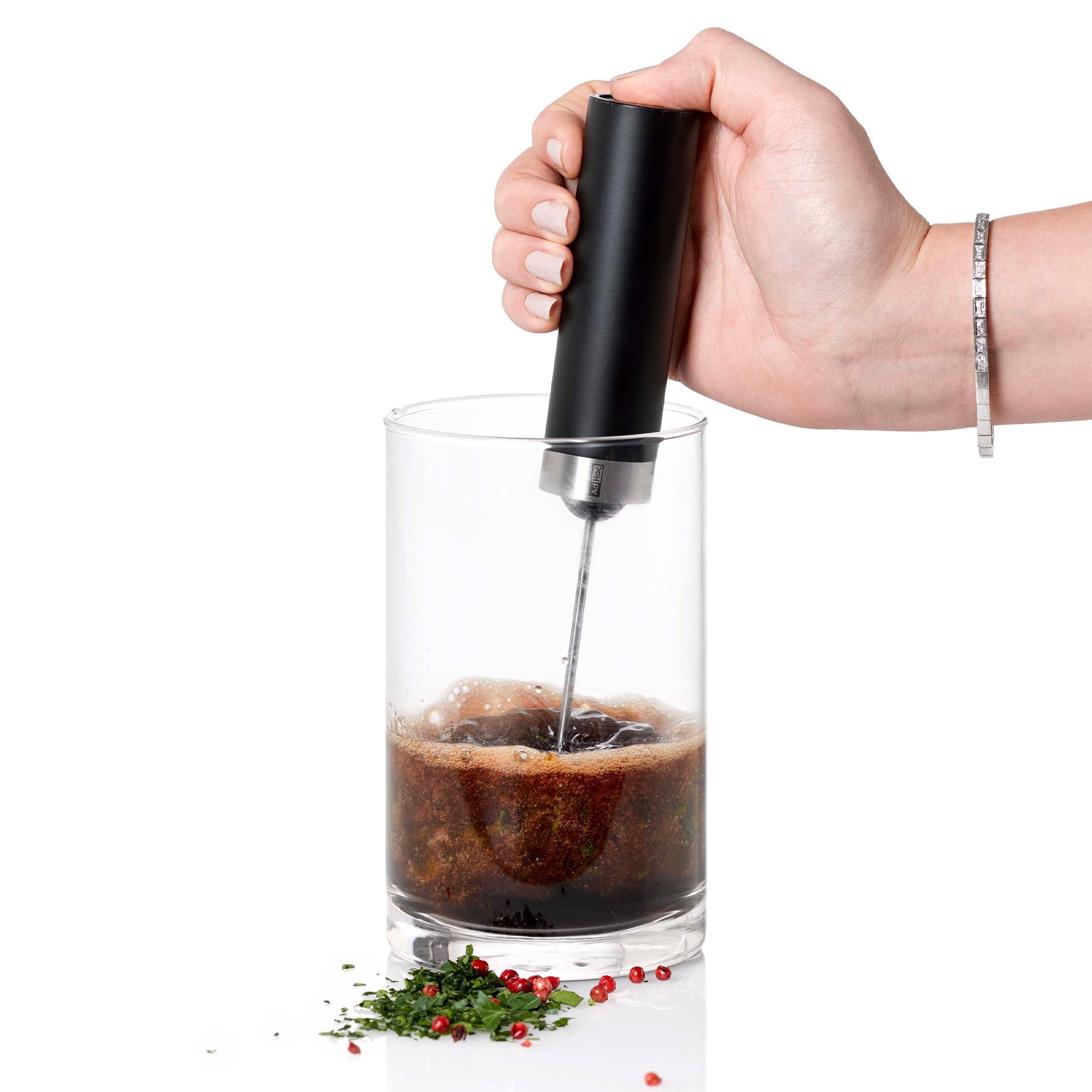 AdHoc RAPID milk frother for creamy milk foam
