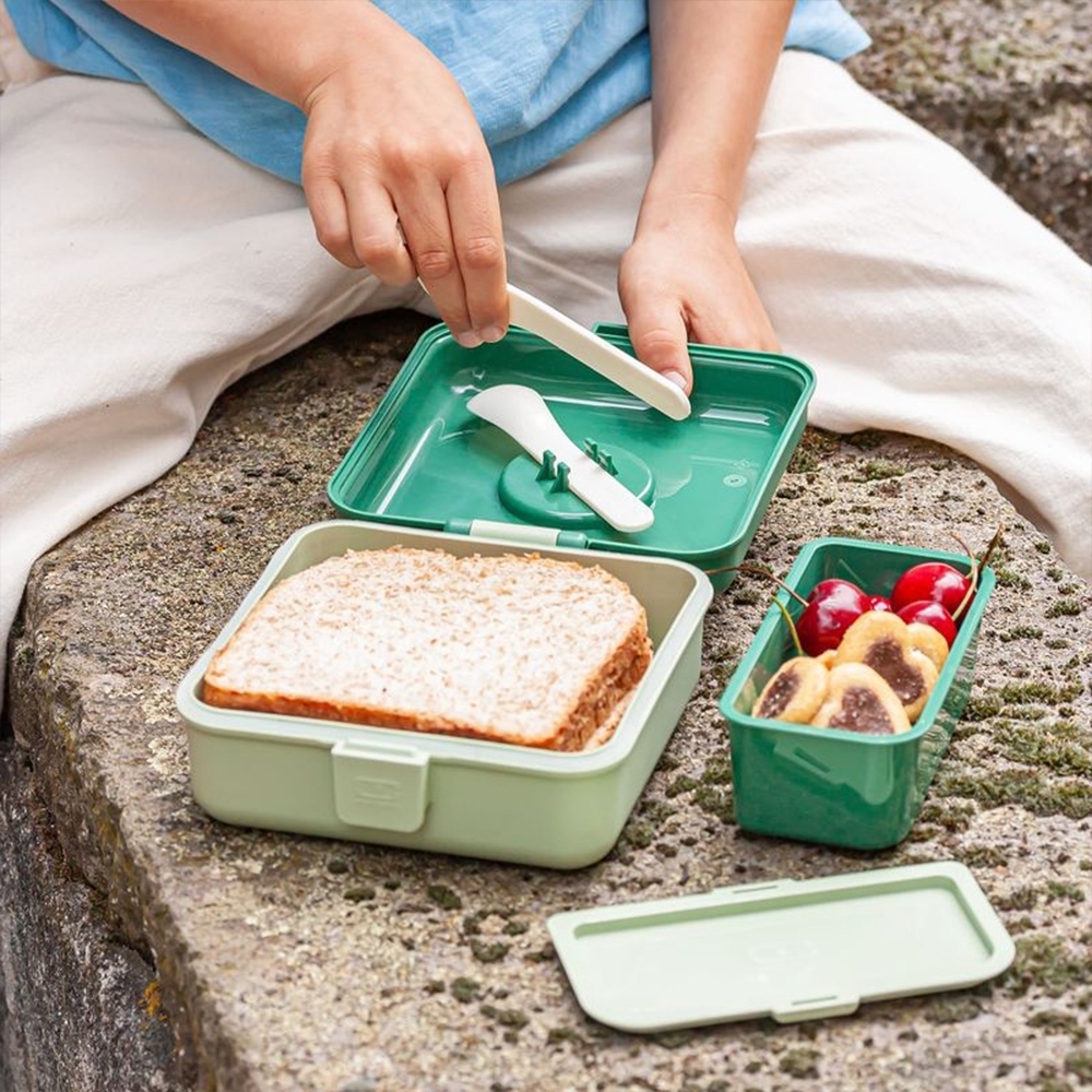 monbento - MB Snacky - Lunchbox - Green Forest