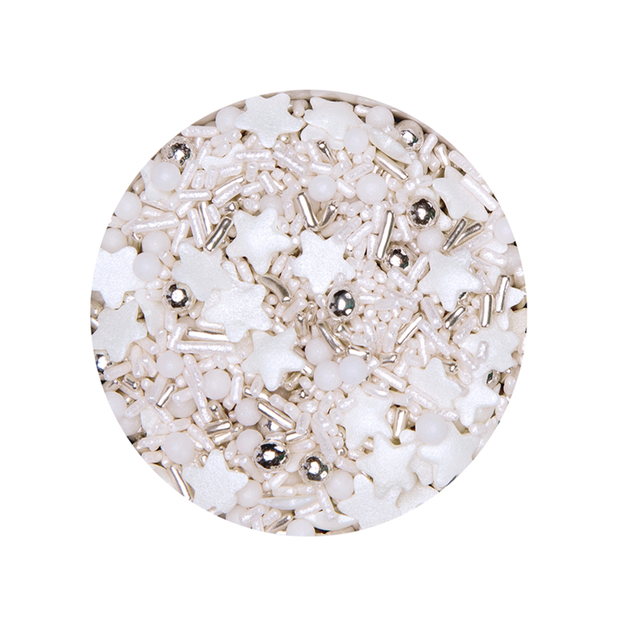 Städter - Edible sprinkle  Magic stars white Mix Städter - Edible sprinkle  Magic stars white Mix