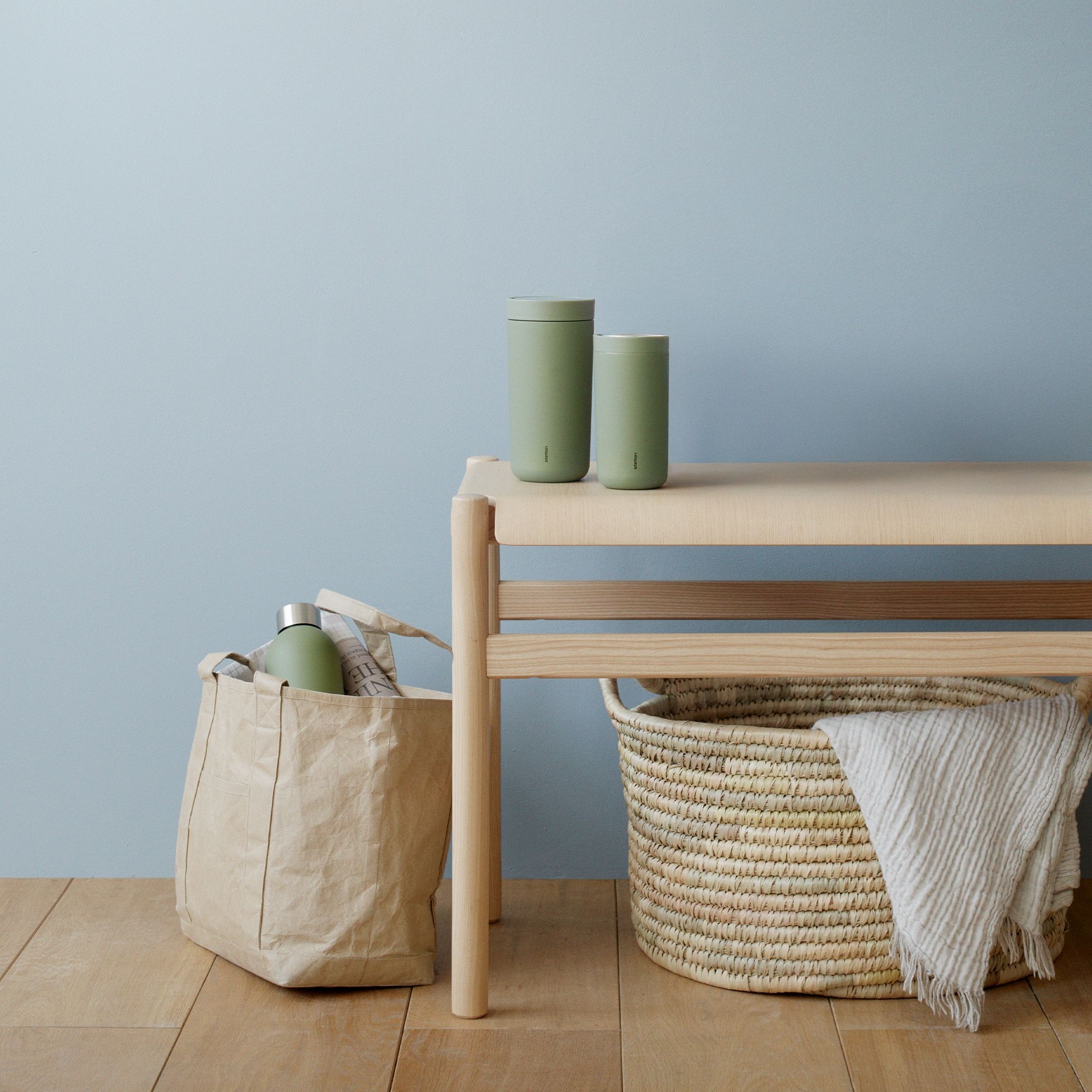 Stelton - To Go Click - Becher 0.2 ml - soft fern green