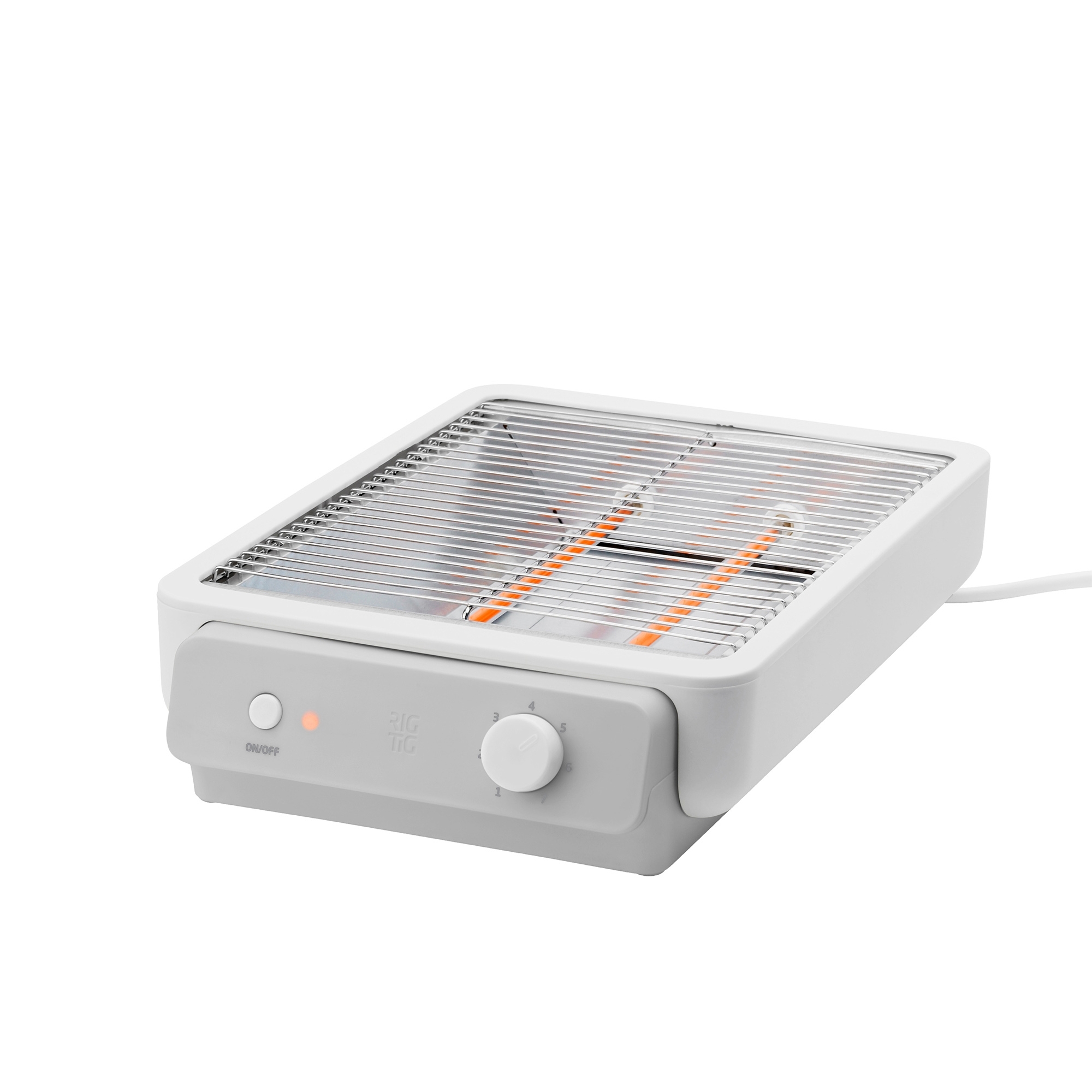 RIG-TIG - Flachtoaster - FOODIE - weiß