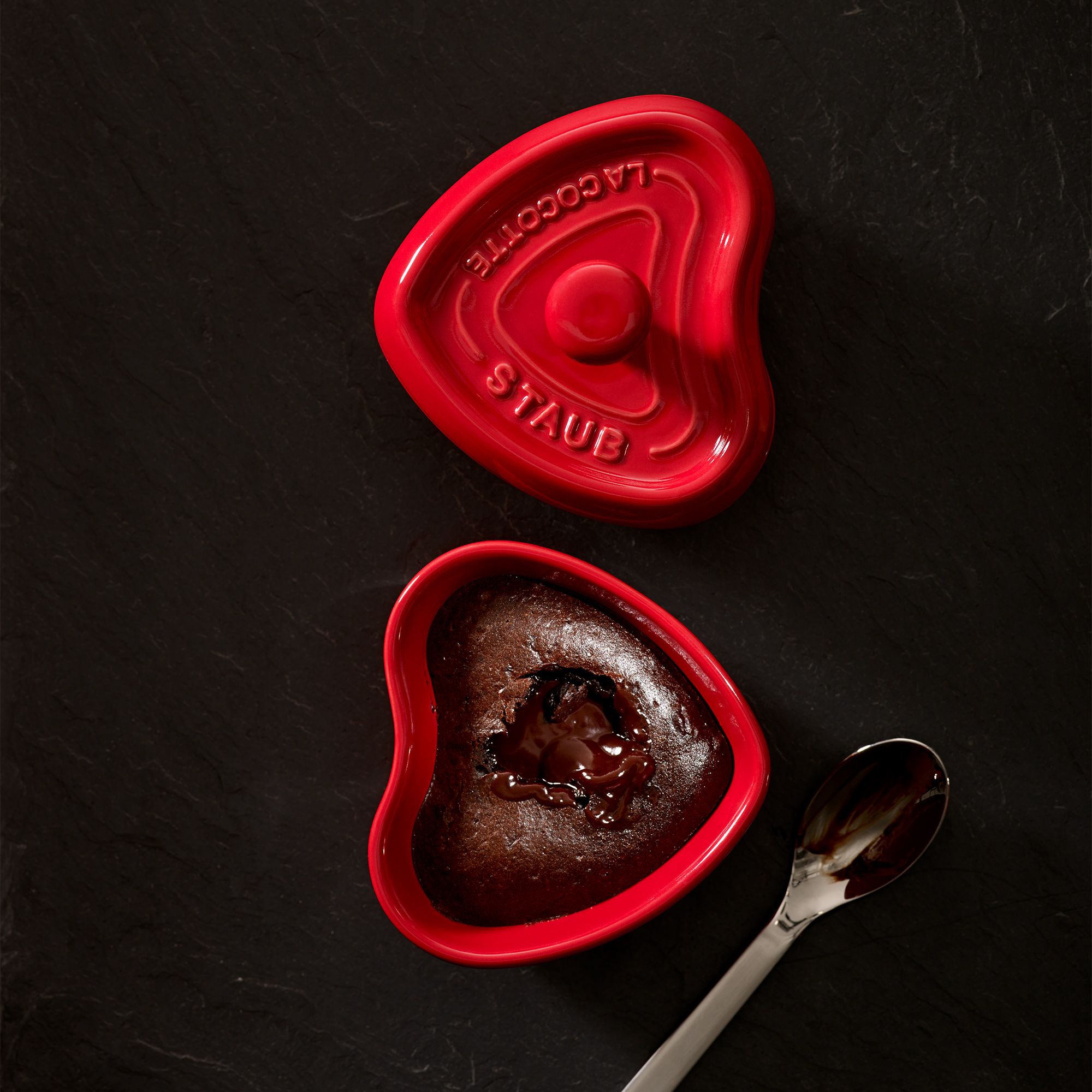 Staub - Heart Mini Cocotte, 10 cm - Cherry red