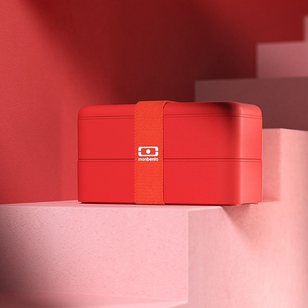 monbento - Original Bento Box podium red monbento - Original Bento Box podium red